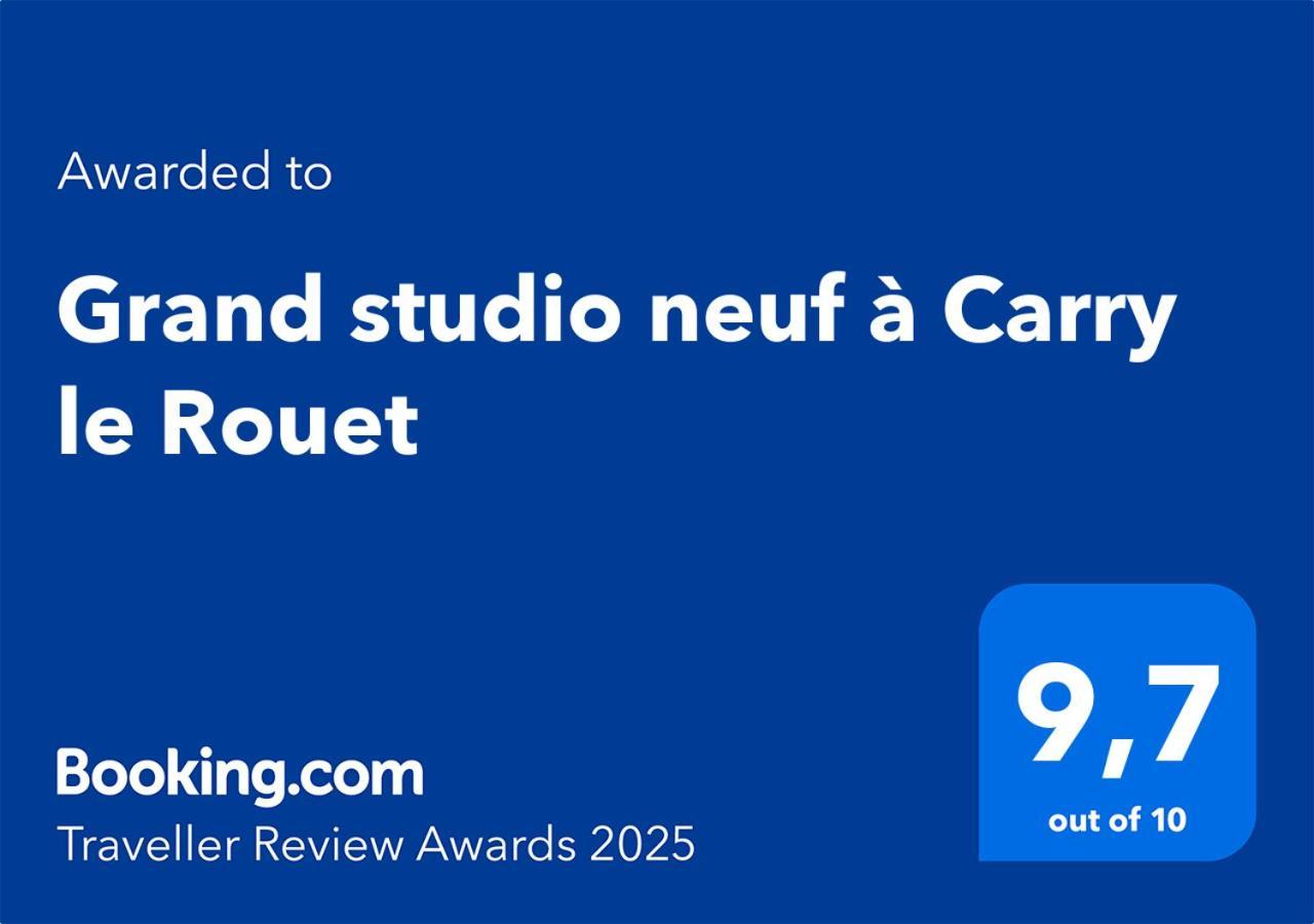 Grand Studio Neuf A Carry Le Rouet Exteriör bild